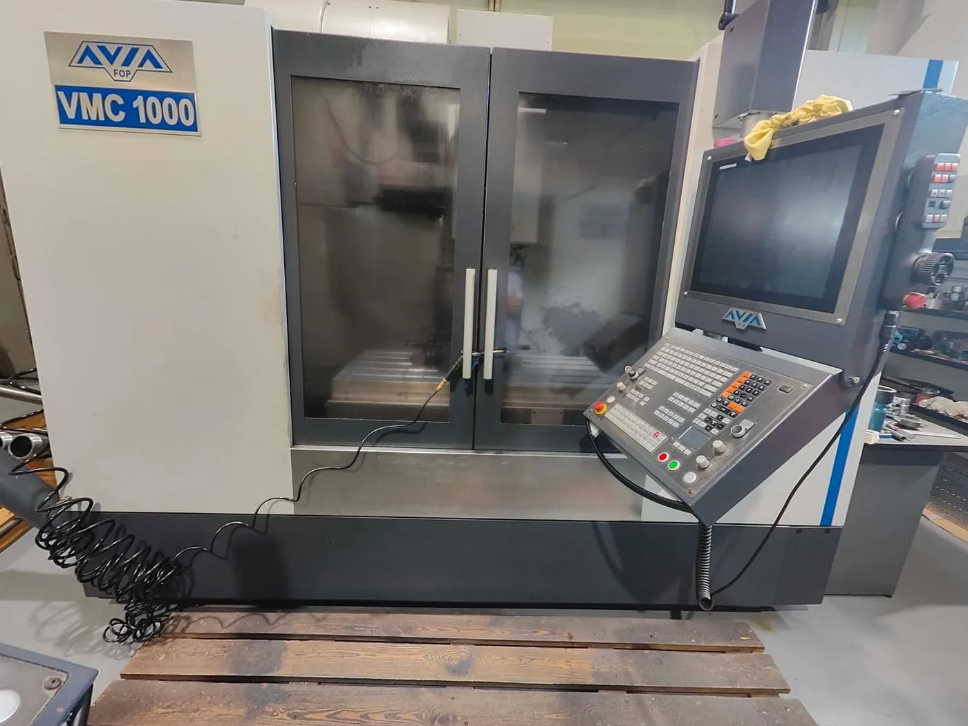 Centrum frezarskie CNC AVIA VMC 1000 - Plastimetal Siennica