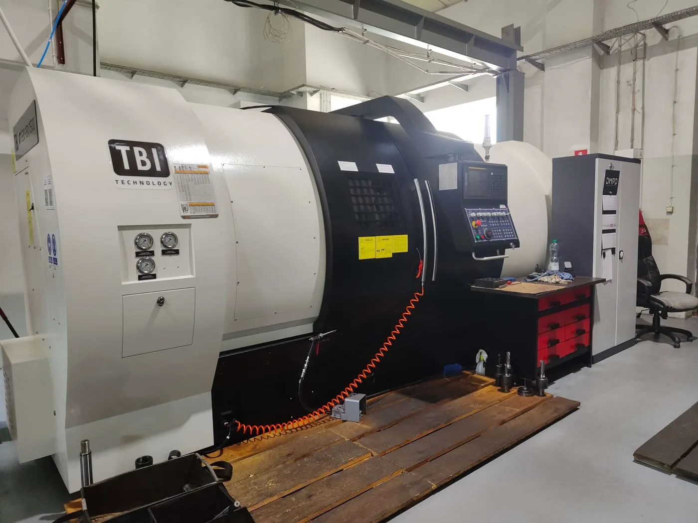 Tokarka CNC TBI VT630 - Plastimetal Siennica k. Mińska Mazowieckiego